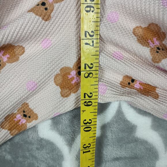 Spoiled Angel Pajamas Long Johns Women Medium Pink One Piece Thermal Underwear - Picture 11 of 14